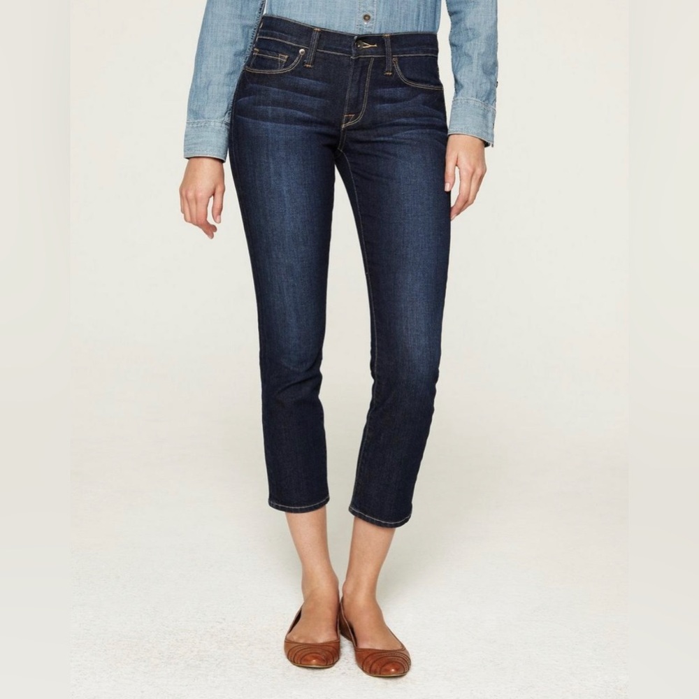 Lucky Brand denim capri dark wash